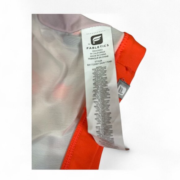 Fabletics Crop Cut-Out Sports Bra Top – Size M - Picture 4 of 6